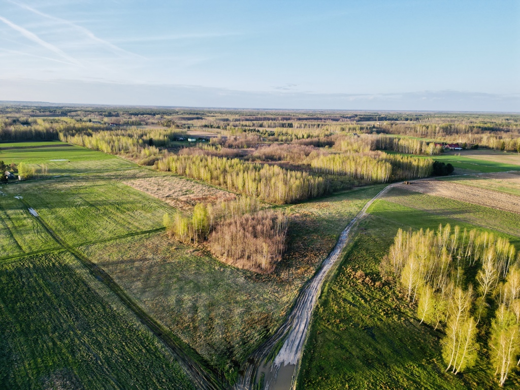 Działka rolni-budowlana 2,95h Żalin, gm. Ruda-Huta
