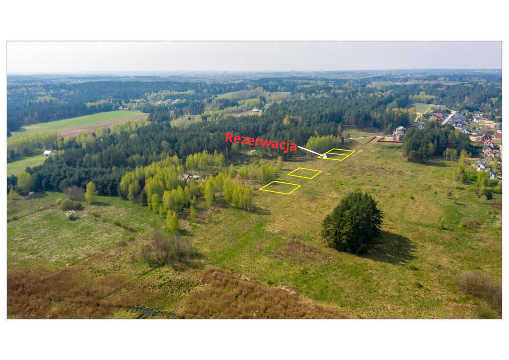 Karakule, działki budowlane 1001 m2