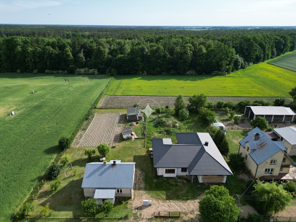 Parterowy dom do wykończenia