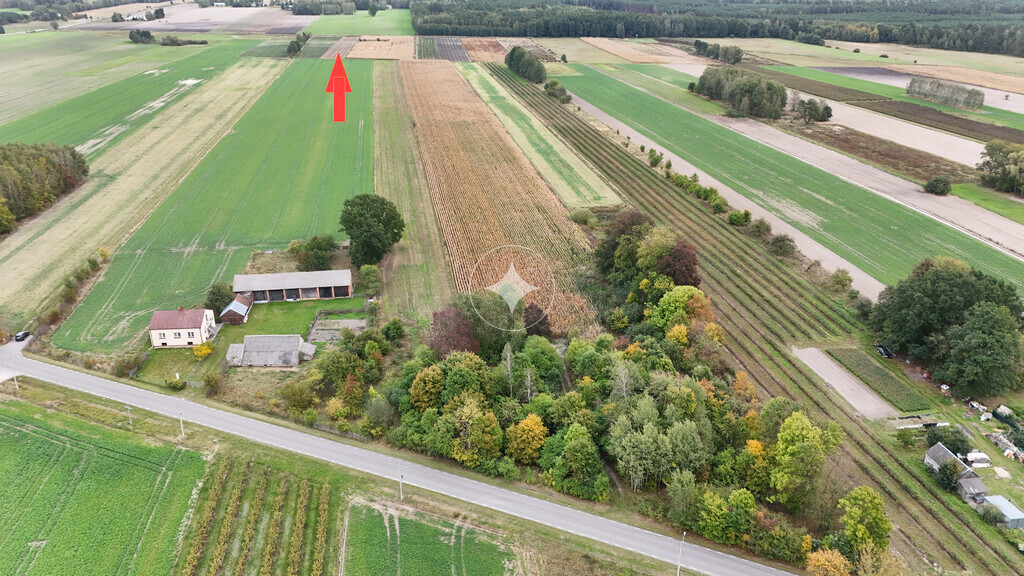 Działka rolna 7300m²,  przy rzece - Kolembrody