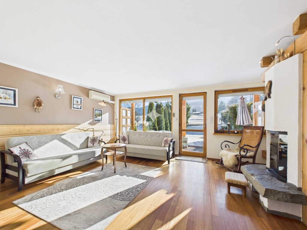 Apartament z ogrodem i widokiem na Giewont