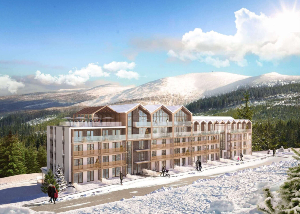 Apartament inwestycyjny z widokiem na Karkonosze