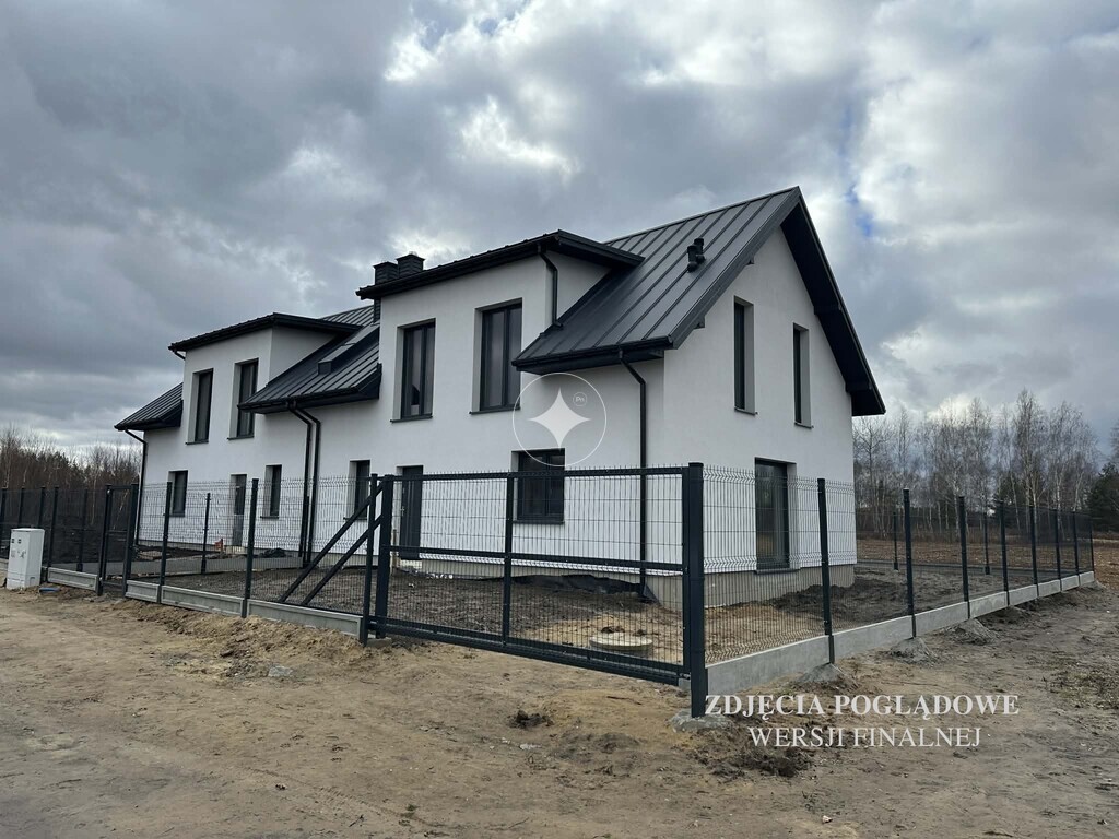 Nowy dom w zabudowie bliźniaczej