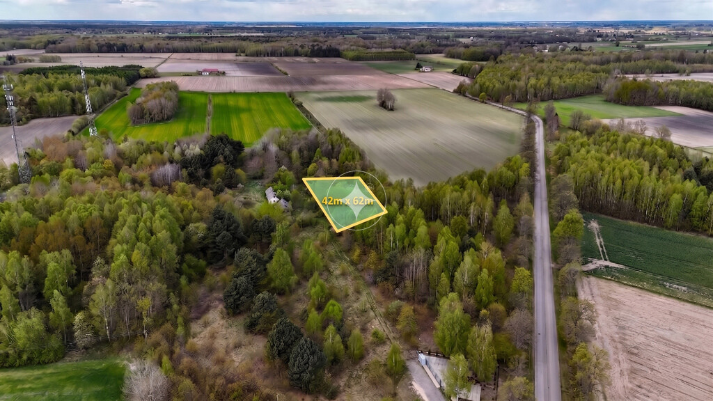 Działka inwestycyjna 2569 m² PR Sławatycze
