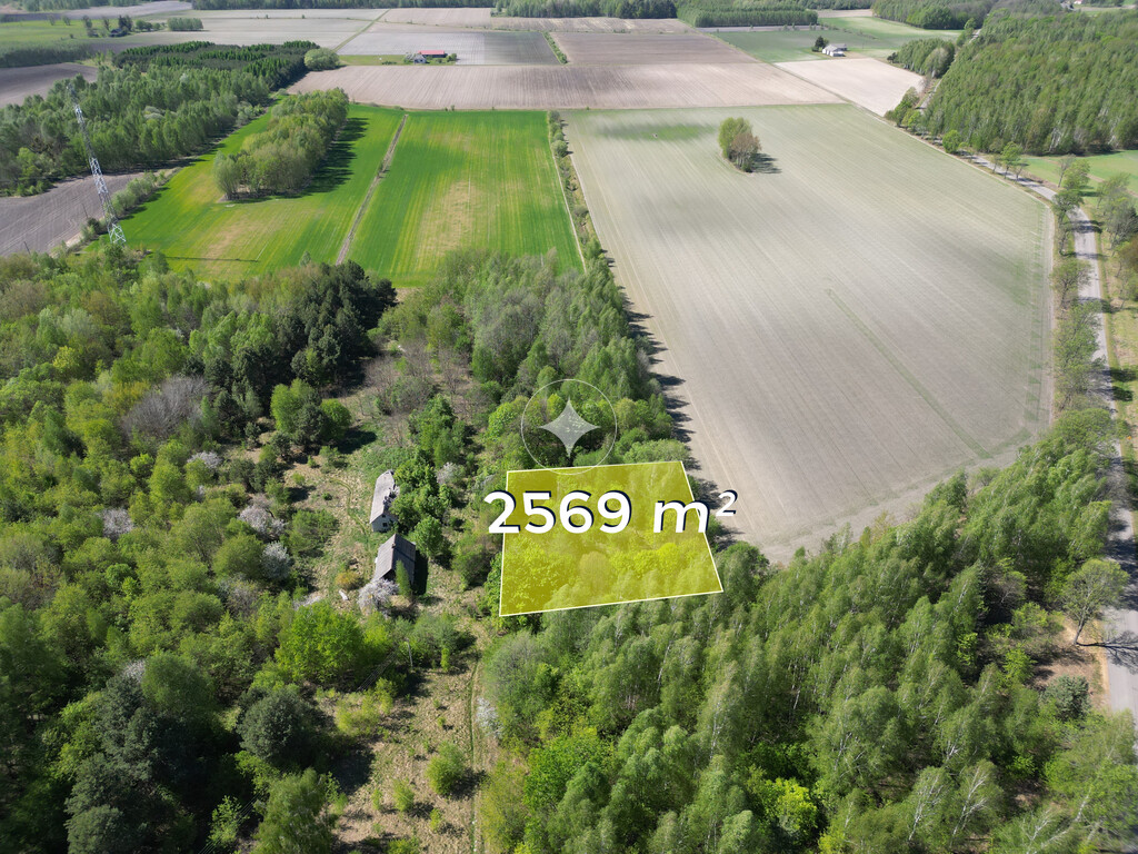 Działka inwestycyjna 2569 m² PR Sławatycze
