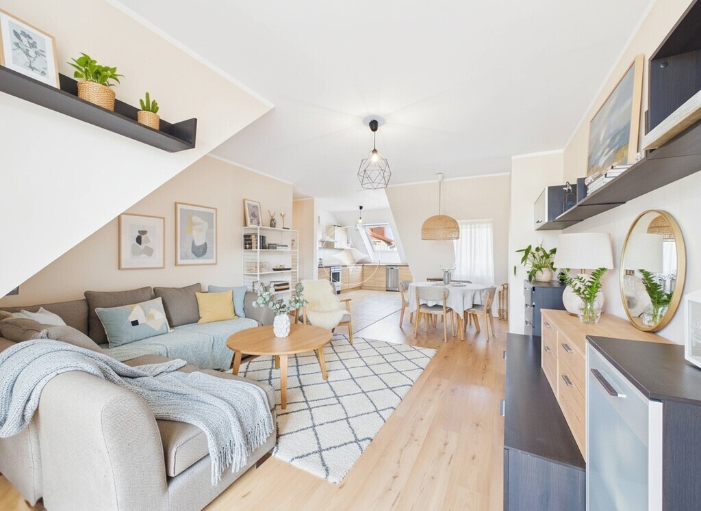 4 pokoje + poddasze 40 m² | balkon | Gdańsk