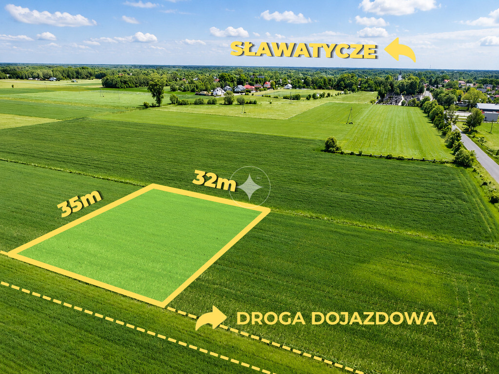 Działka budowlana z WZ Sławatycze
