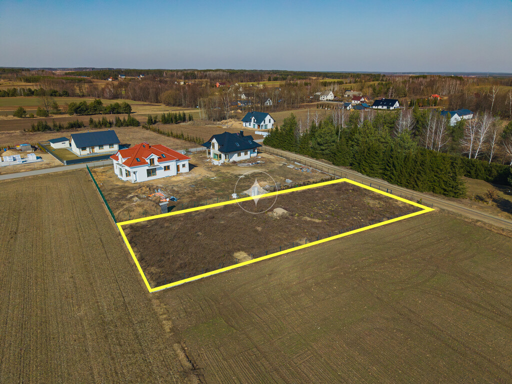 Działka z pozwoleniem na budowę w Nowym Cydzynie!!
