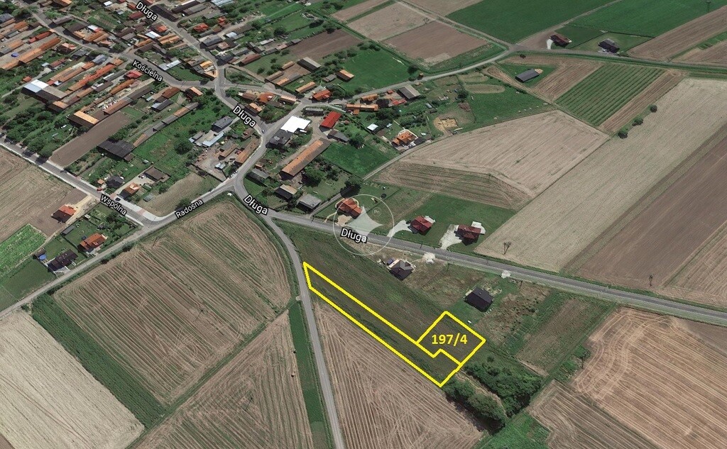 Działka budowlana w Grębocicach o pow. 10,83 arów