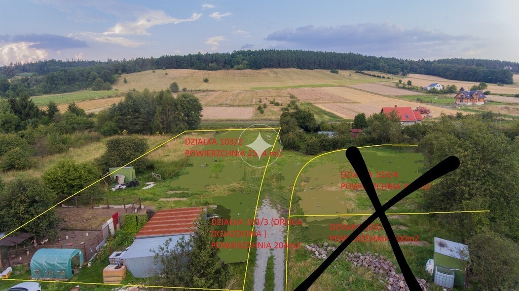 Okazja Tanio Działka Gołogłowy Kłodzko 2514 m2