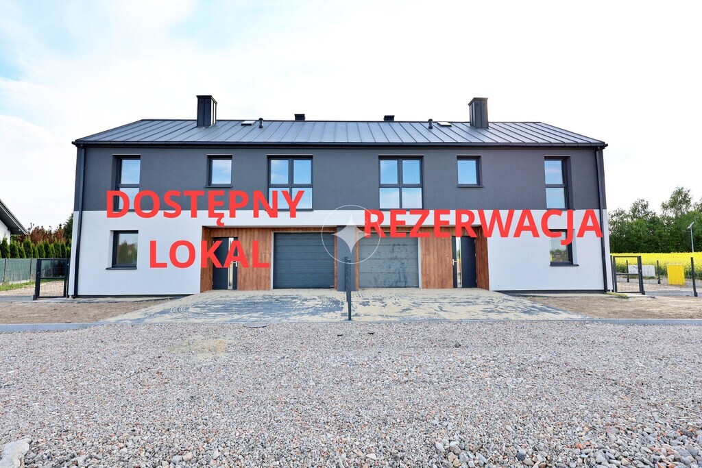 DOM W ZABUDOWIE BLIŻNIACZEJ Z GARAŻEM NOWY KRĘPIEC