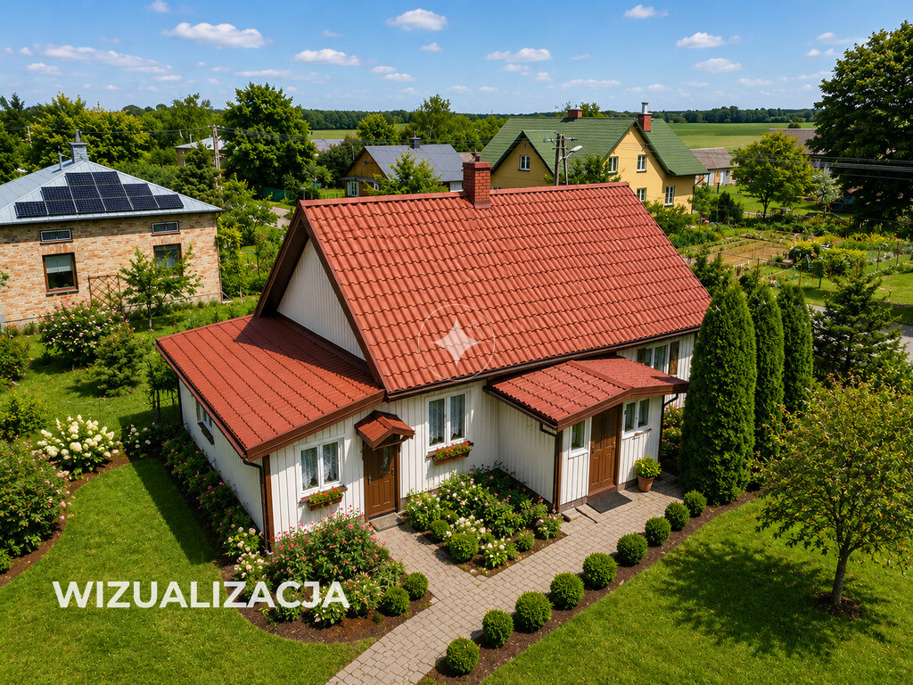 Dom + budynki gospodarcze – Korczówka, gm. Łomazy