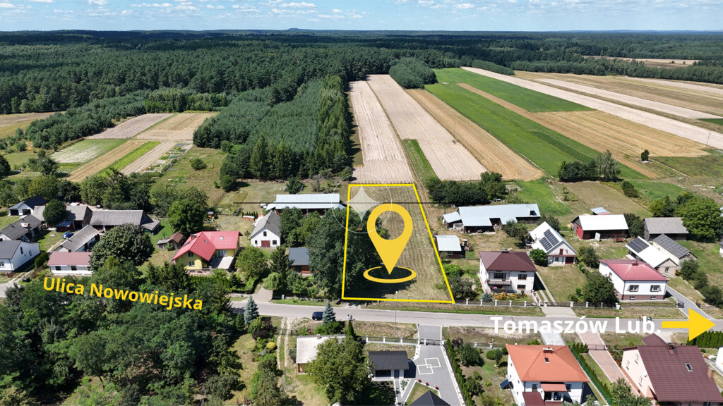 Działka budowlana z możliwością podziału
