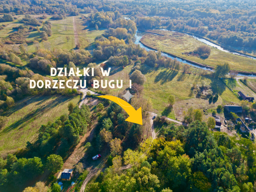 Na sprzedaż działki nad Bugiem w Bytyniu!