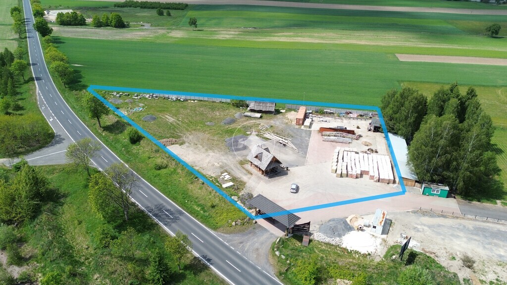 Działka  mieszkaniowo - usługowa w Brzeźniku