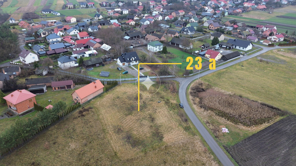 Działka budowlana 2393 m² – Jadachy, gm. Nowa Dęba