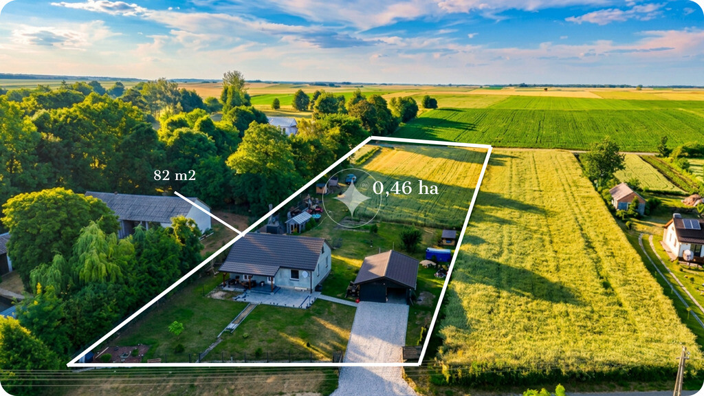 Dom z duszą w otoczeniu natury | Pieniany