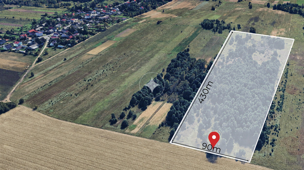 Działka na Jurze 3,86 ha | Czepurka gm. Janów