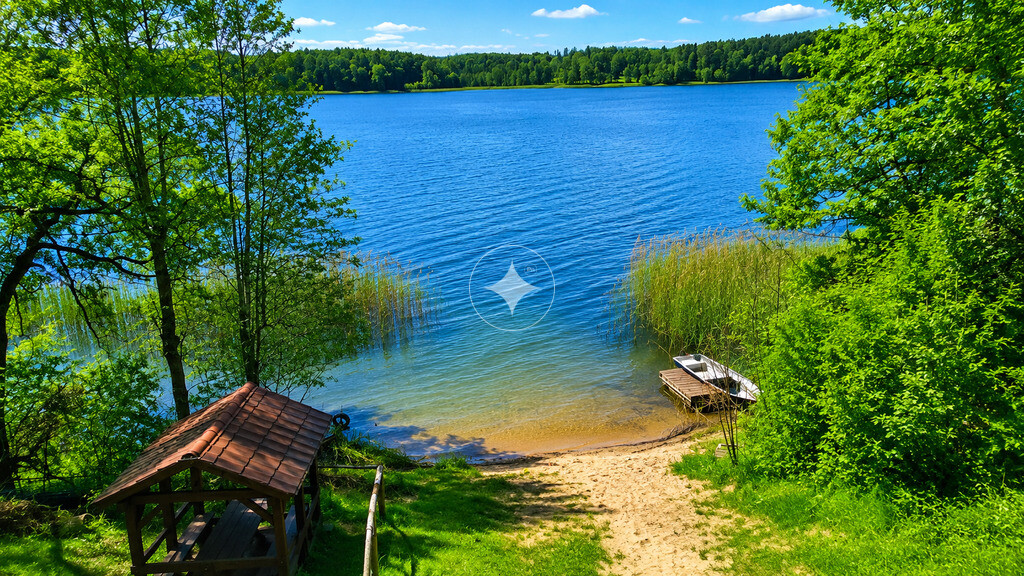 Działka nad Jeziorem  Tumiany - Mazury