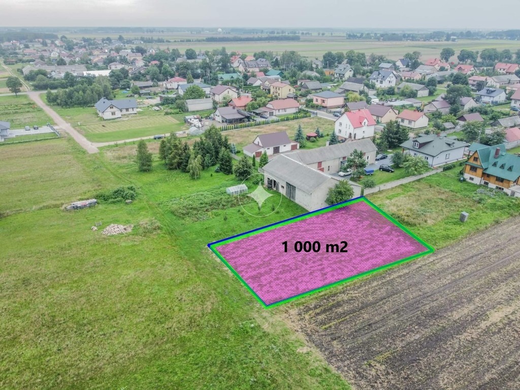 Działka budowlana w Hrudzie