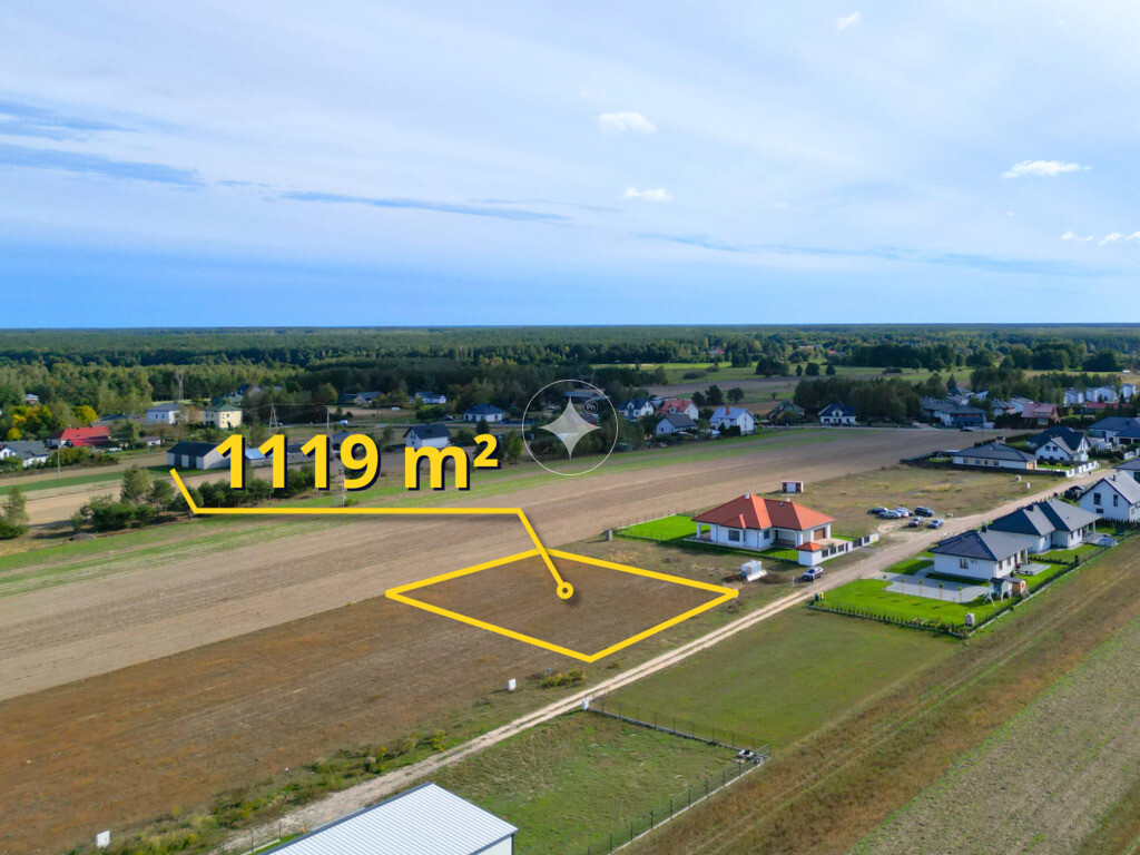 Działka 1119 m² – Sławacinek Stary, blisko miasta