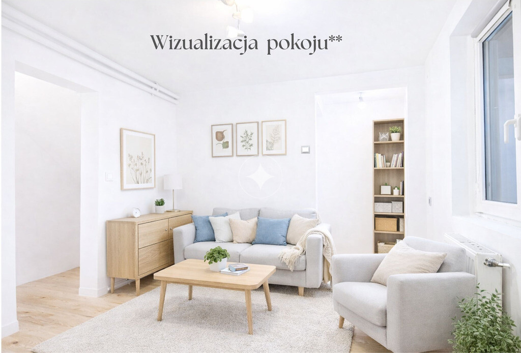 34m2 z ogródkiem PARTER