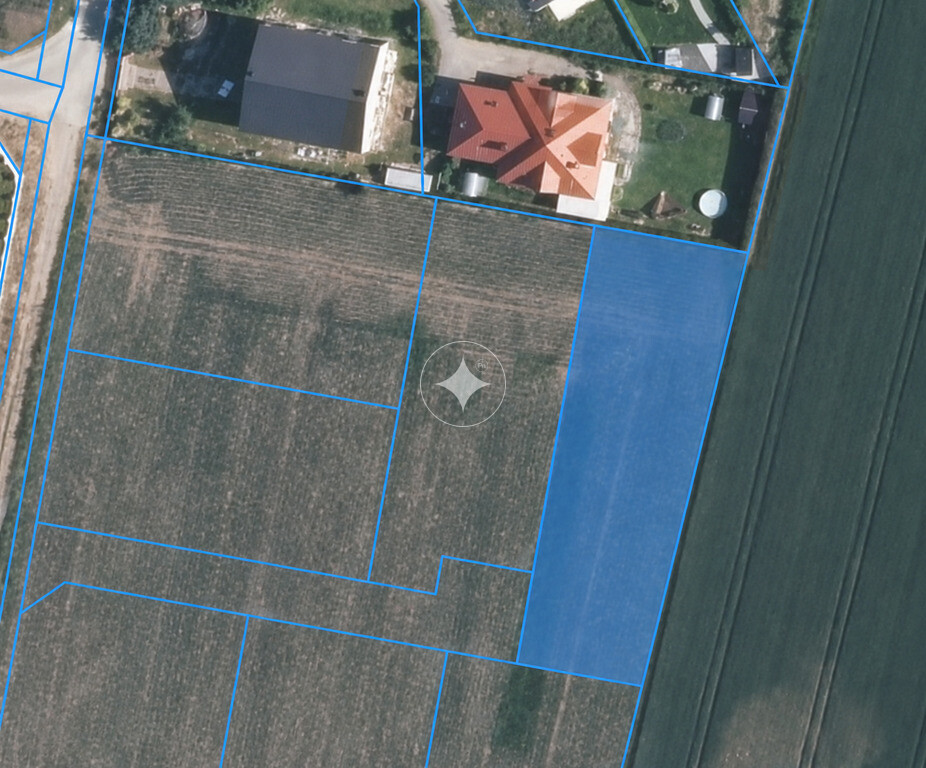Działka budowlana 1000 m² – Tyniec Mały – 495 zł/