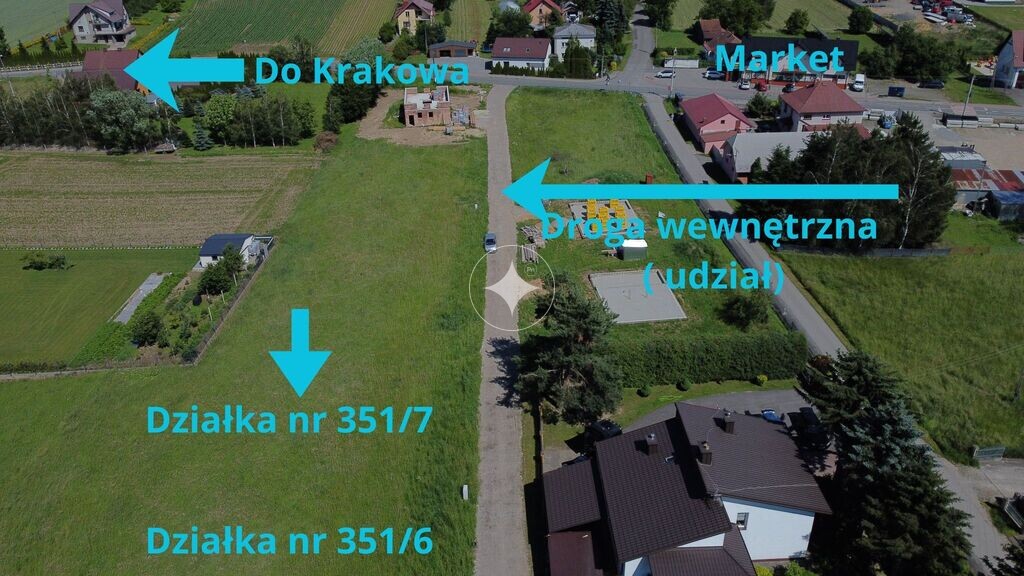 Działka budowlana 11 ar | Nieszkowice Małe | Media