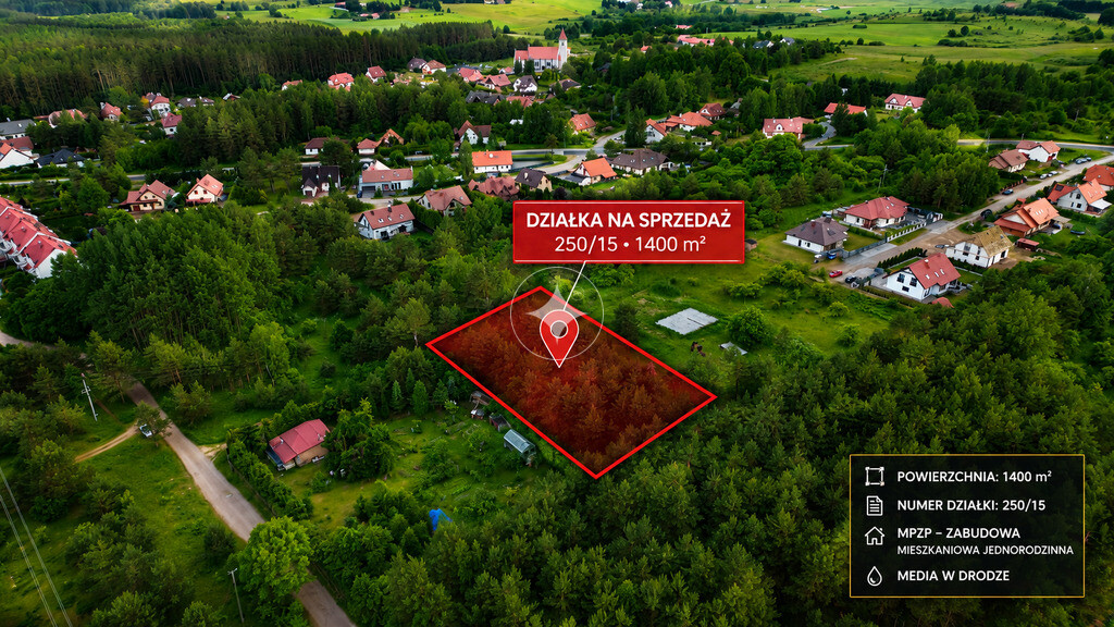 Działka Budowlana w Róznowie
