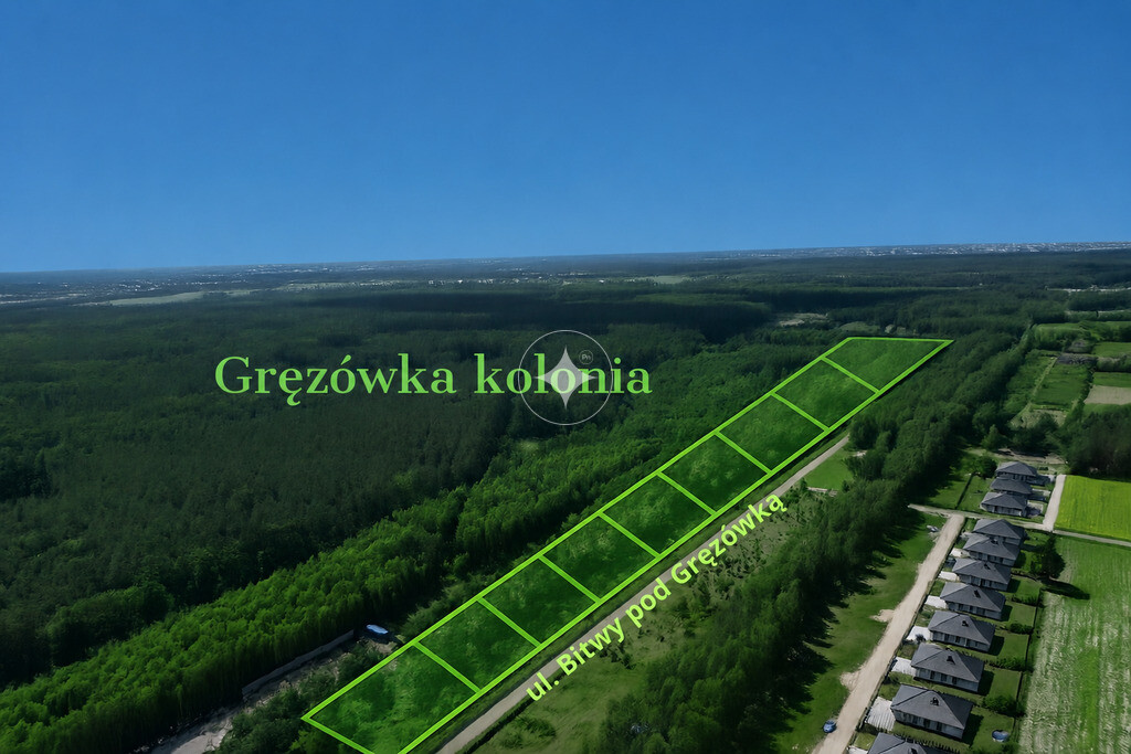 Działki budowlane pod lasem Gręzówka - Kolonia