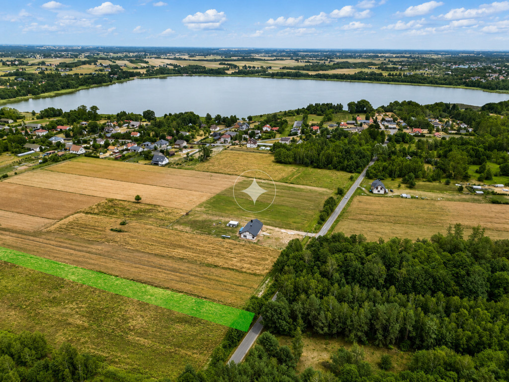 Działka nad jeziorem Kunów 4350 m²