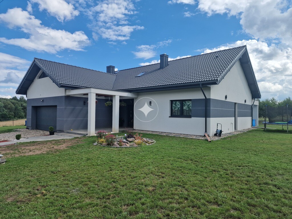 Nowoczesny dom w otoczeniu Puszczy Knyszyńskiej