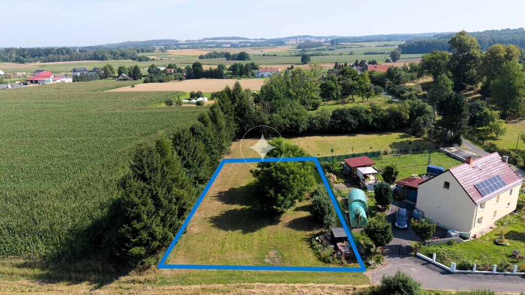 Działka budowlana w Trójcy – powierzchnia 1073 m²