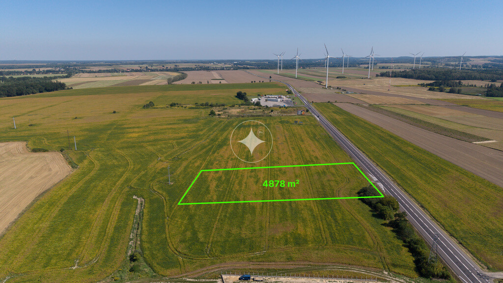 DZIAŁKA INWESTYCYJNA - 4 875 m² | 3,5 KM OD GRANIC
