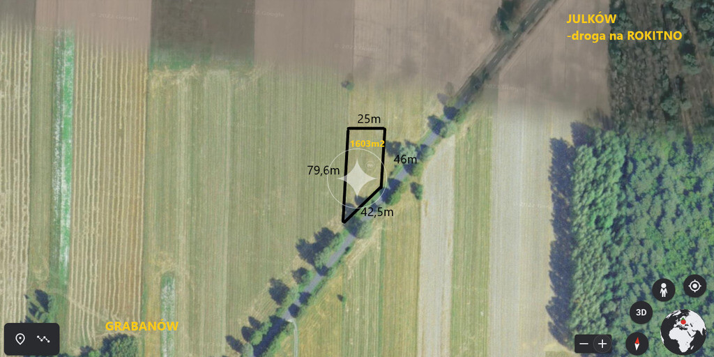 Działka budowlana- Grabanów Kolonia
