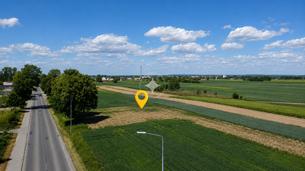 Działka budowlana 1813 m² przy ul. Przemysłowej