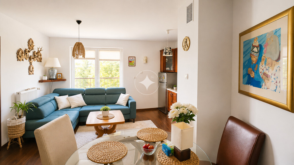 2 pokoje | 34,5 m² | 1 piętro | Garaż podziemny |