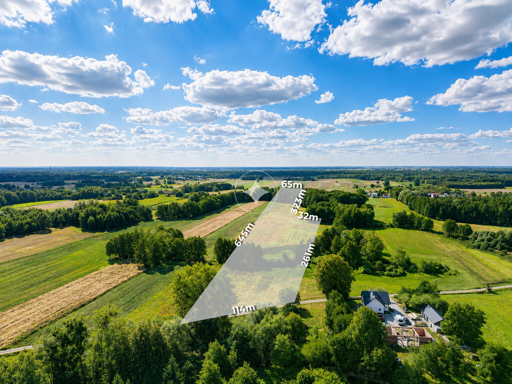 Na sprzedaż działka rolna 4,96 ha – Malinówka