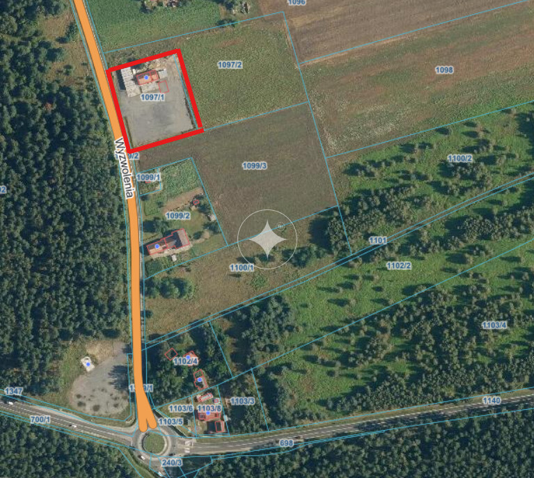 UTWARDZONY TEREN INWESTYCYJNY 4500 m²