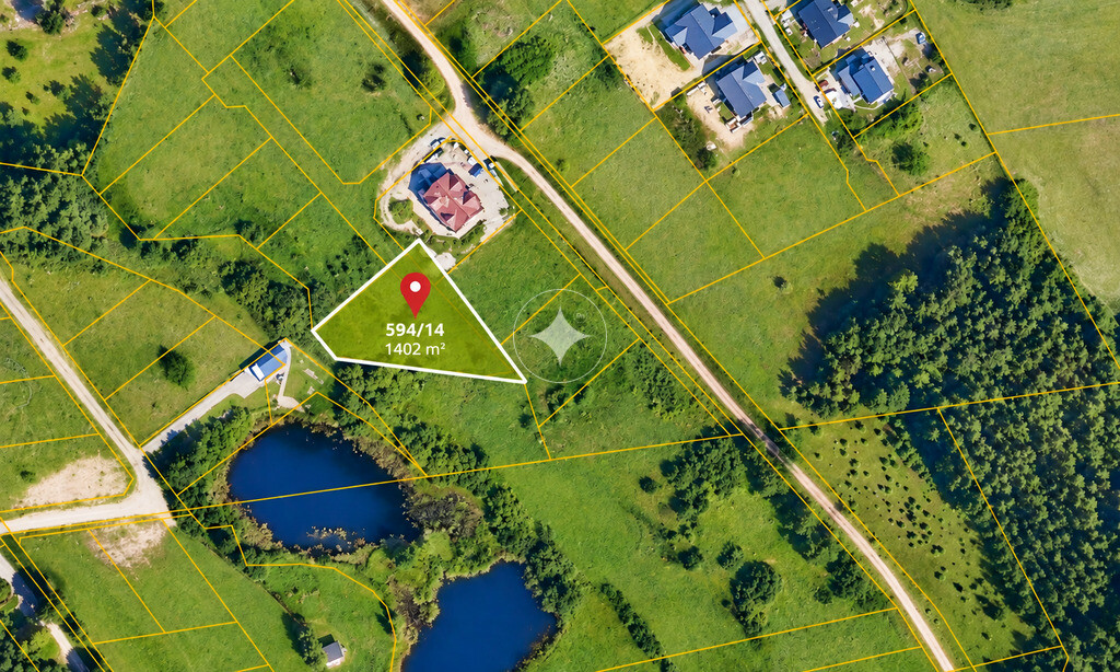 Kielno | 1402 m² pod dom