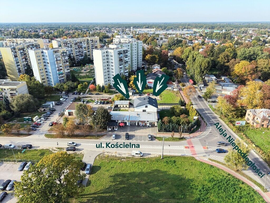 Wołomin | Dom na wynajem — biura, usługi, zakwaterowanie Duży parking