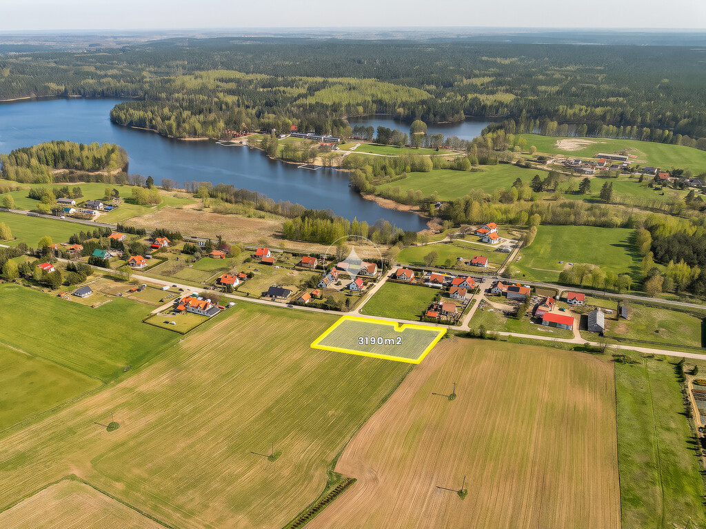 Działka budowlana, Piecki k. Mrągowa