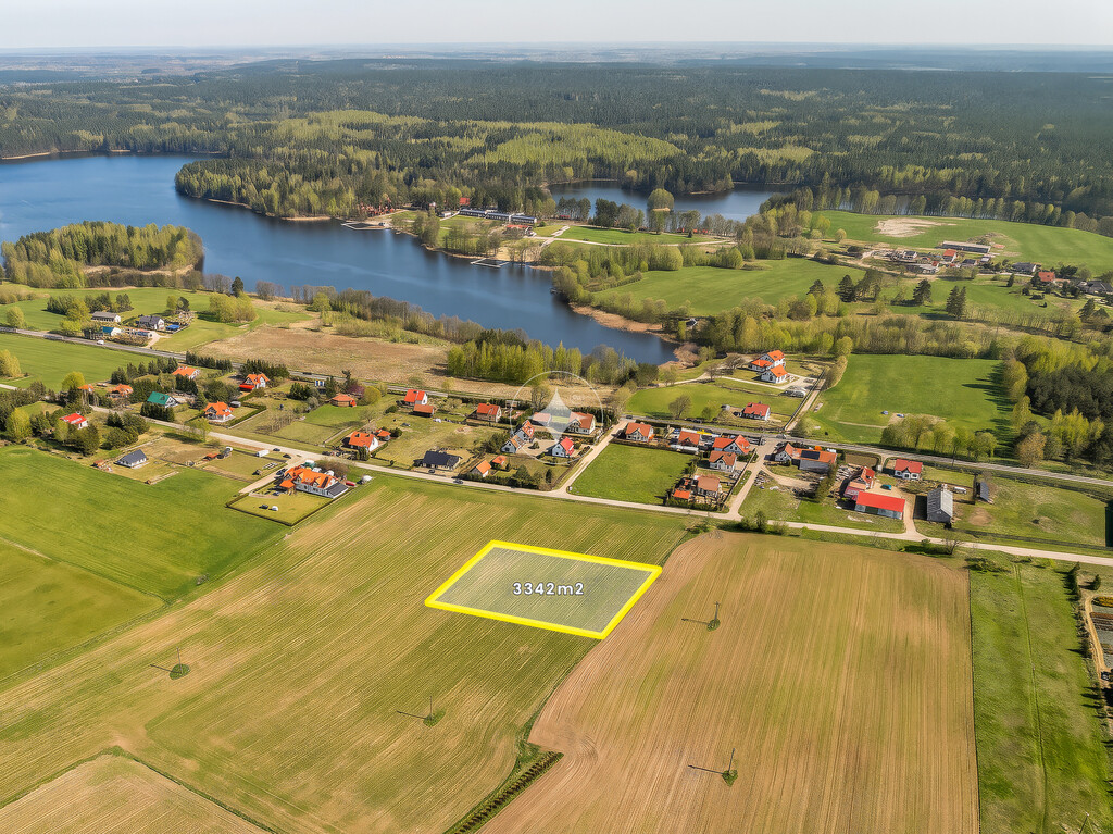 Działka budowlana, Piecki k. Mrągowa
