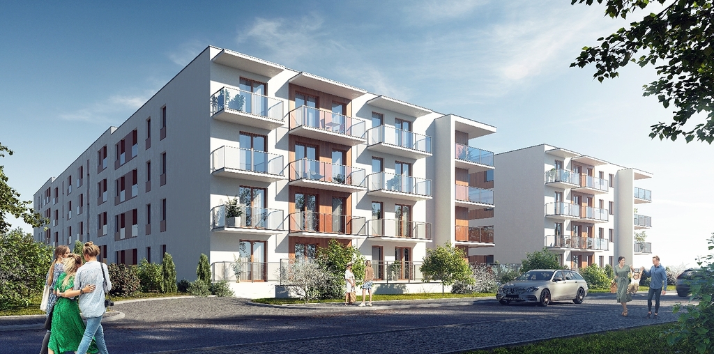 2 pokoje | 34,46 m² | 1. piętro | Koncertowe Wzgórze